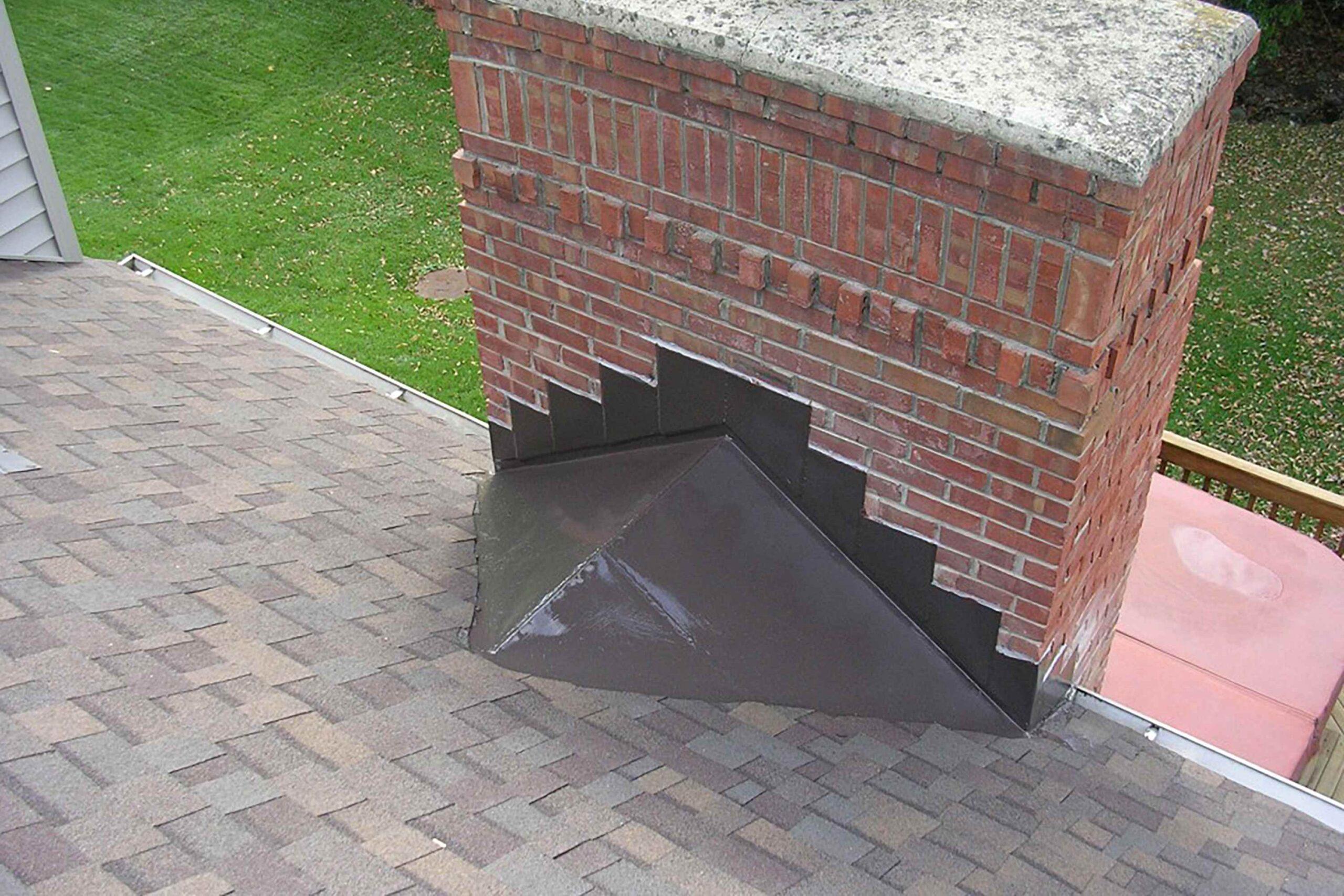 Counter Flashing On A Chimney  Scaled 