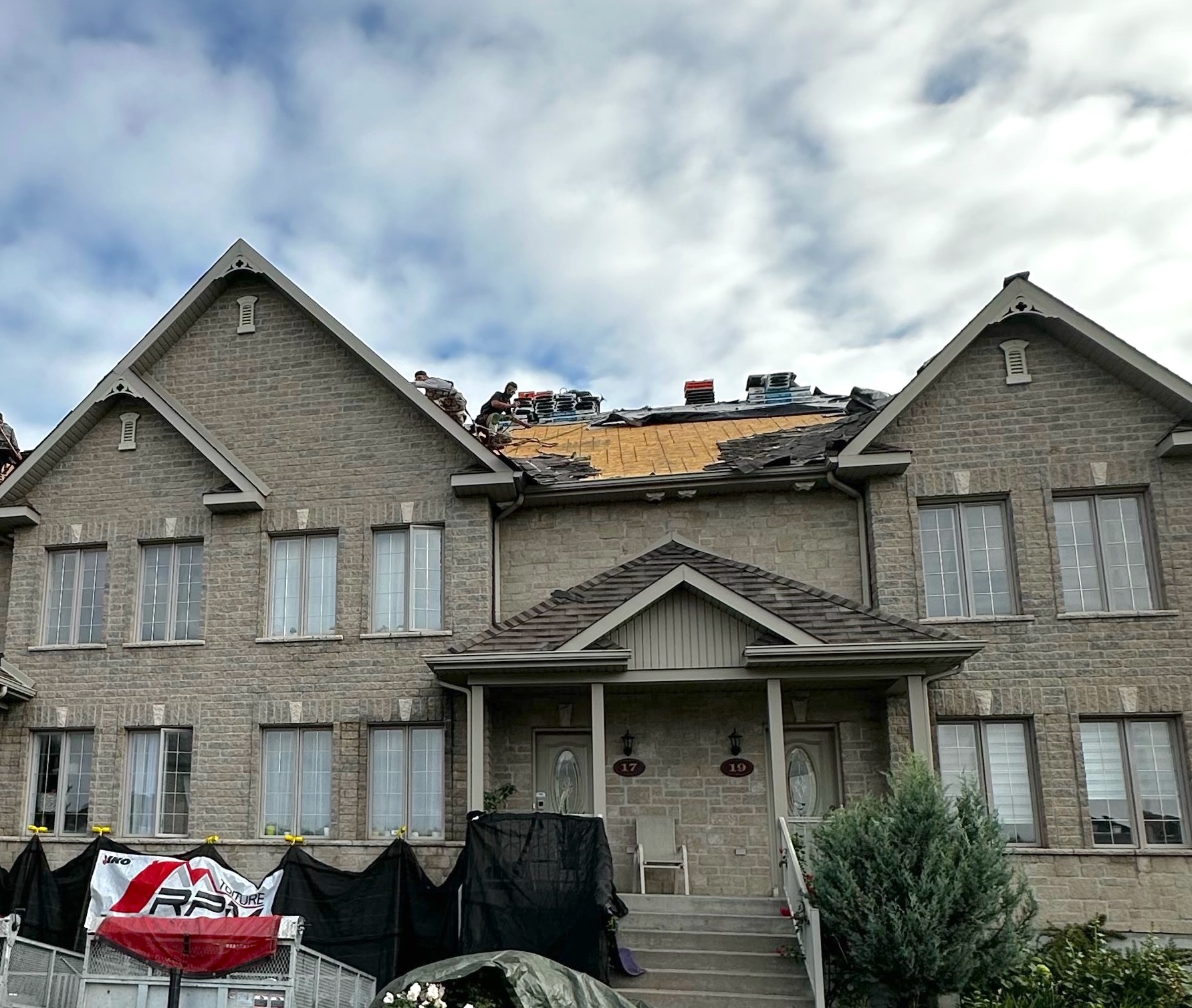 Gable pediments