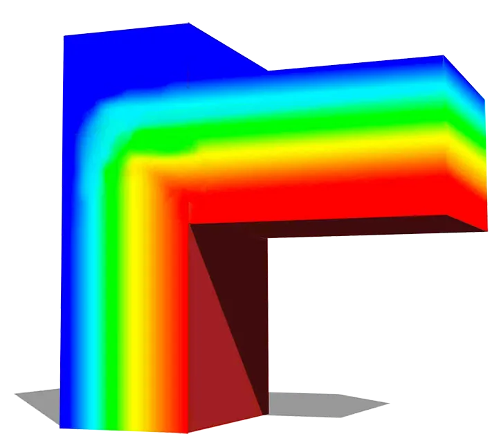 parapet with thermal break