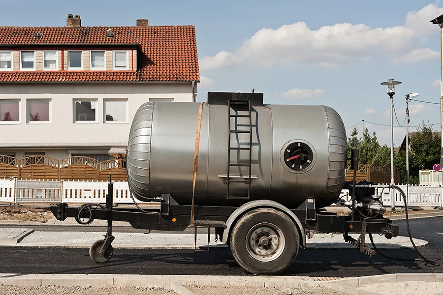 Roofing Asphalt Kettle Trailer