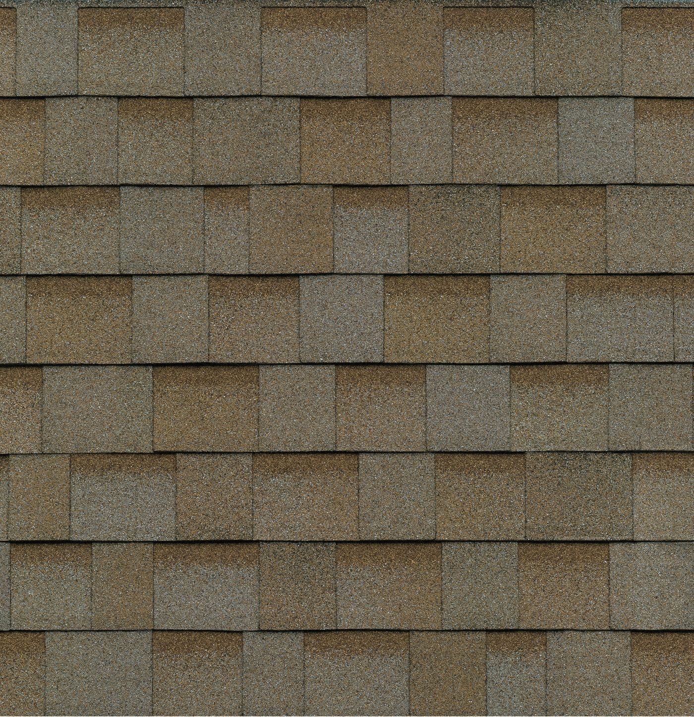 Cambridge brown and gray asphalt shingles beautifully form a neat, overlapping pattern on the roof, adding an elegant touch with their cool colors.