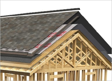 Uso de tela asfáltica para tejados de madera