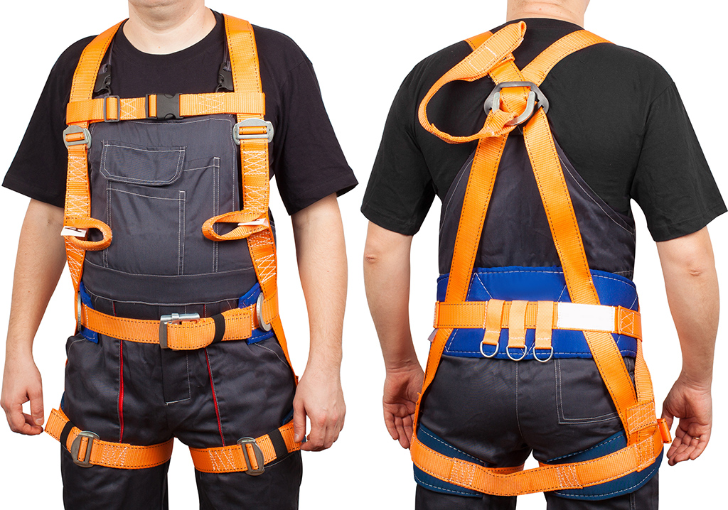 How to Put On a Full Body Safety Harness 