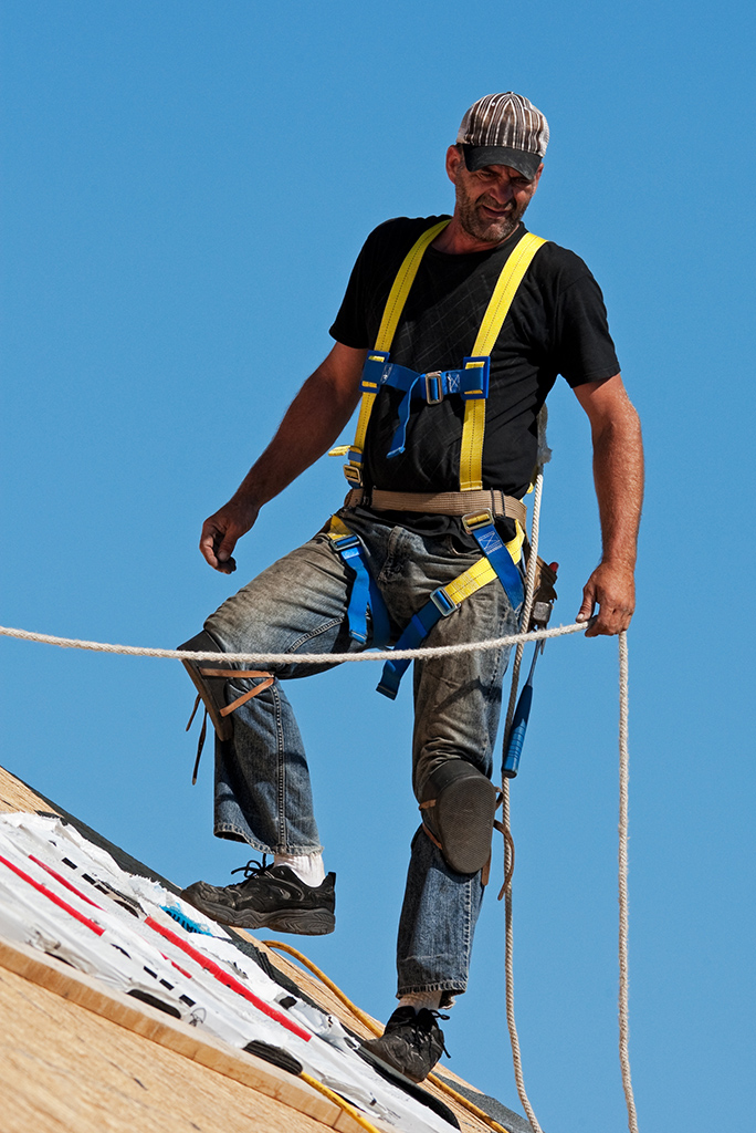 Learn how to secure yourself on a #roof using the best #roofsafety gear  available on the market: #harnesses , #harness…